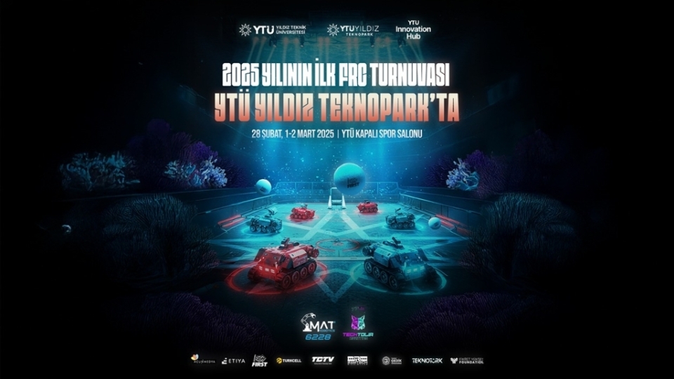 2025 Yılının İlk FRC Turnuvası YTÜ Yıldız Teknopark'ta!